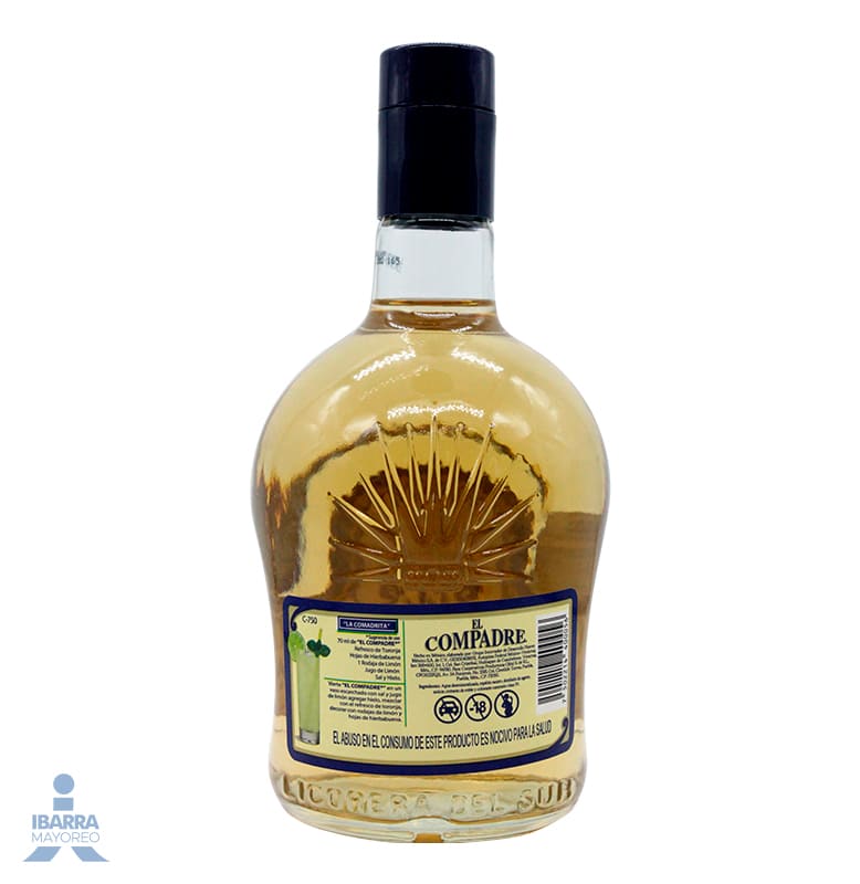 Destilado de Agave El Compadre Reposado 750 ml