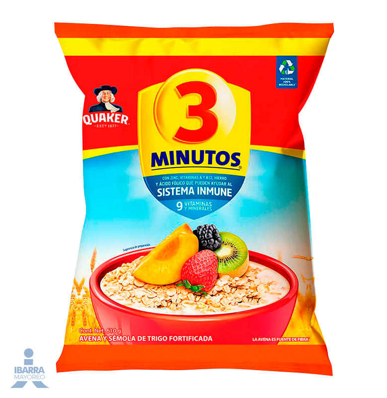 Avena 3 Minutos bolsa 610 g