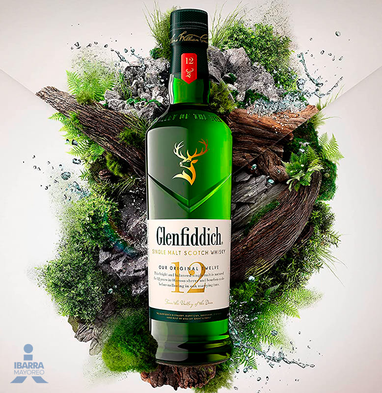 Whisky Glenfiddich 12 Años Single Malt 750 ml