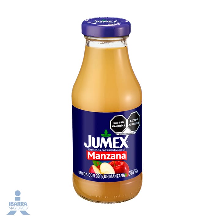 Bebida Jumex Manzana Botella 250 ml