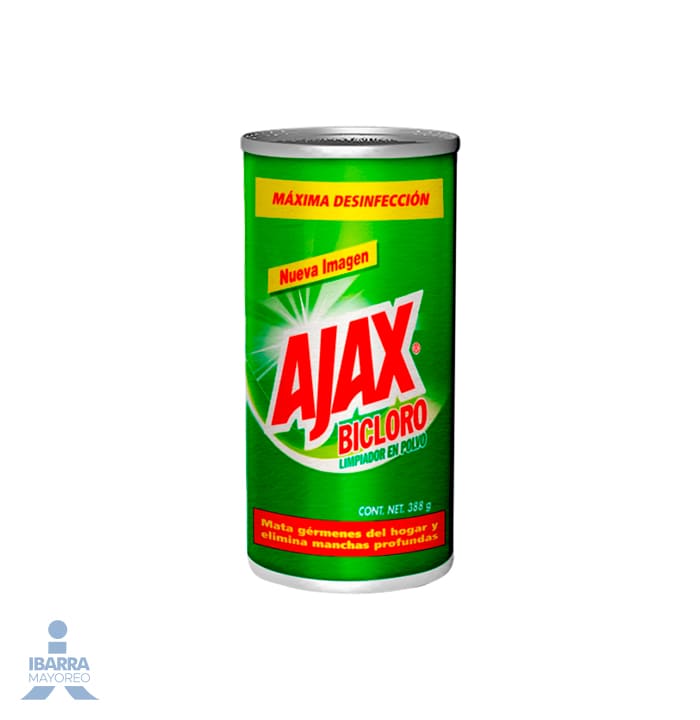 Limpiador Ajax Bicloro 388 g