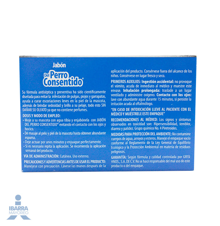 Jabón para Perro Grisi Consentido 100 g