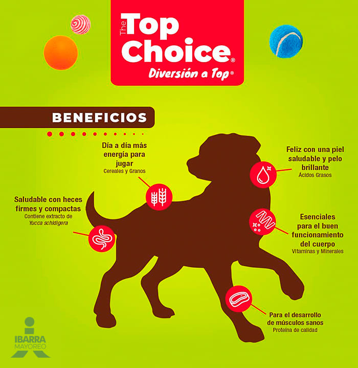 Alimento Ganador Top Choice 25 kg