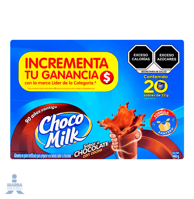 Choco Milk 20 pzas.