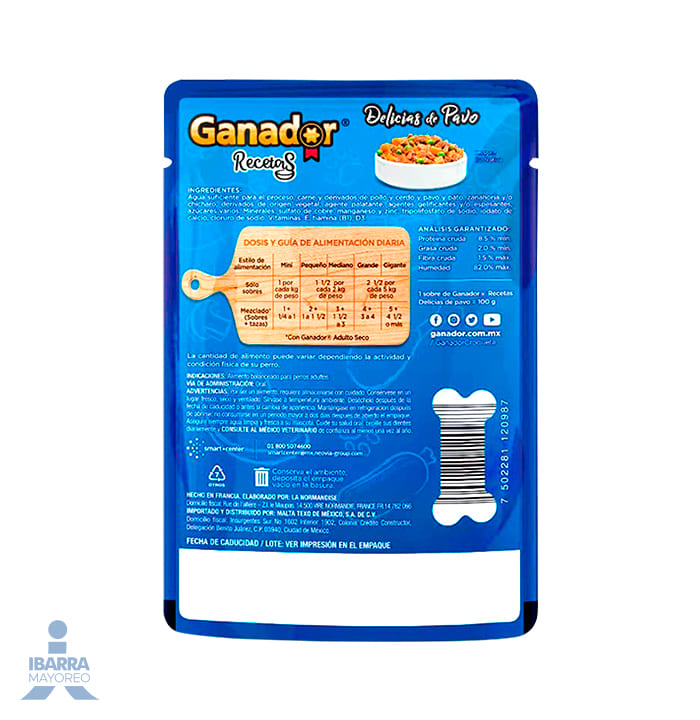Alimento Ganador Lomo de Cerdo 100 g
