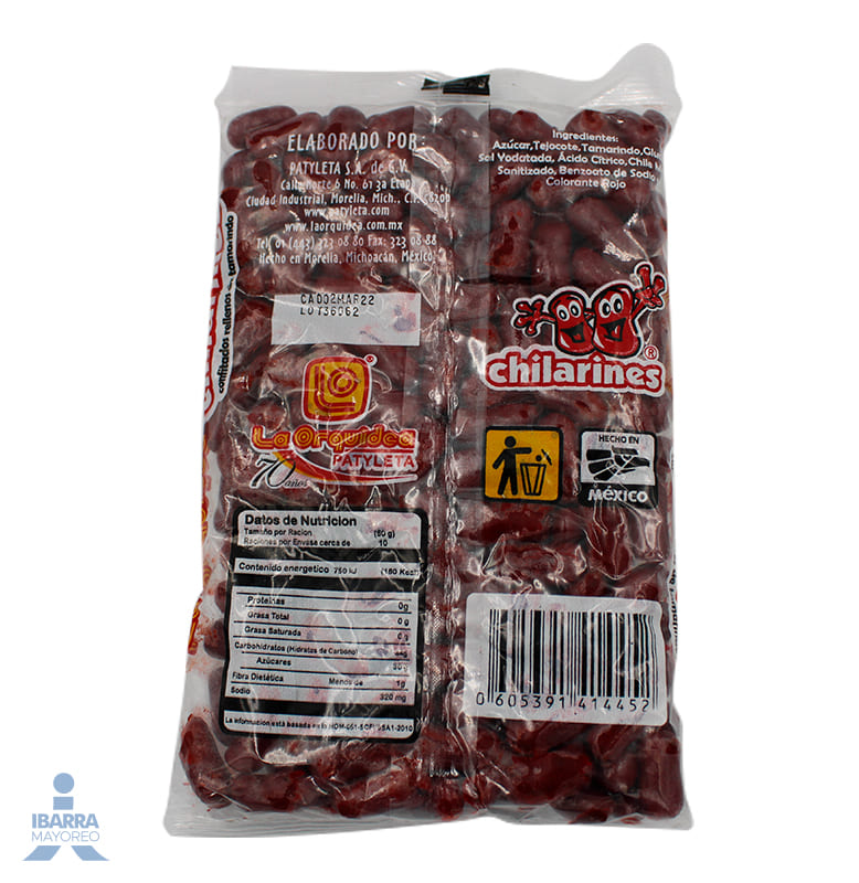 Tamarindo La Orquídea Chilarines Confitado 500 g