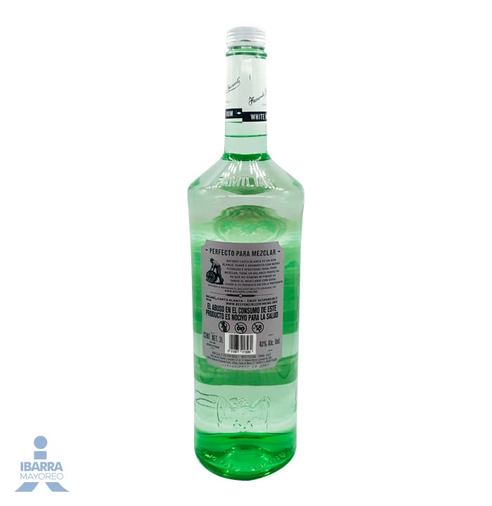 Ron Bacardí Carta Blanca 3 L