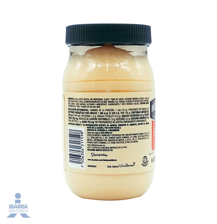 Mayonesa Hellmanns Ligera 360 g