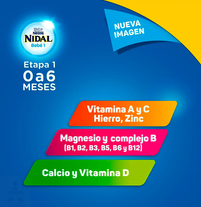 Fórmula Infantil Nidal 1 Bolsa 120 g