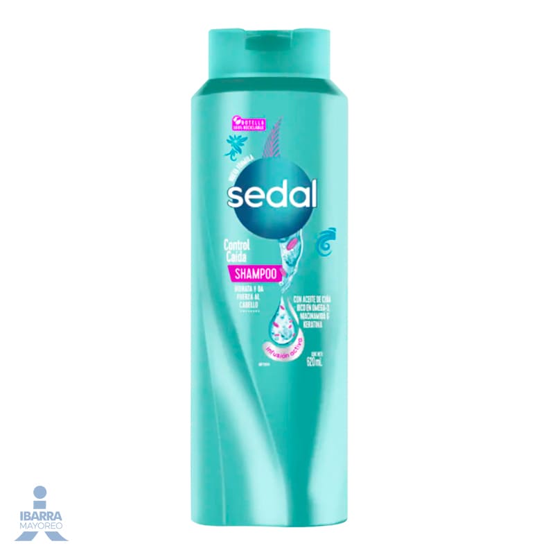 Shampoo Sedal Control Caída 620 ml