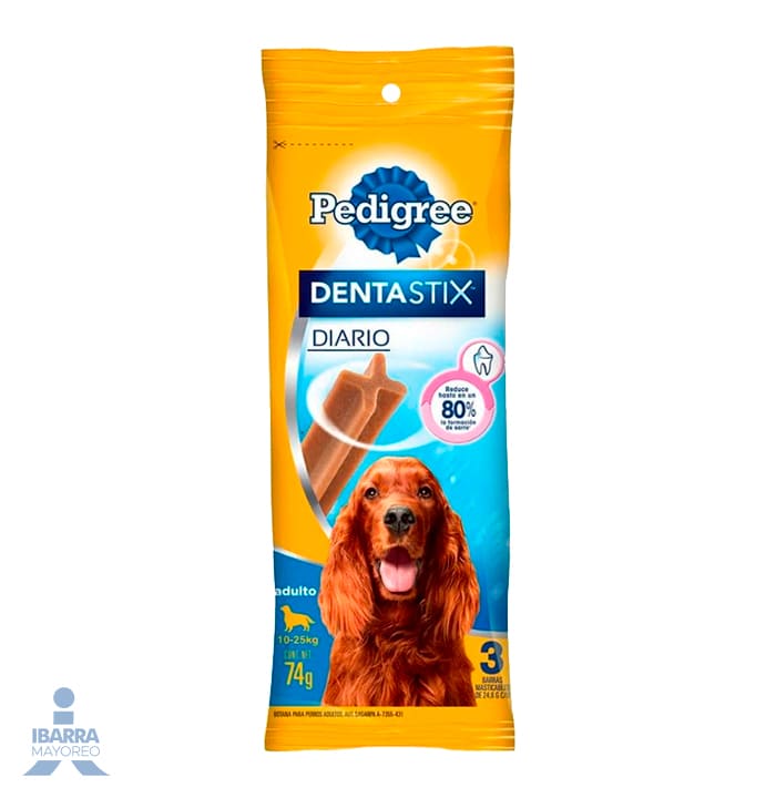 Alimento Pedigree Dentastix Adulto 74 g