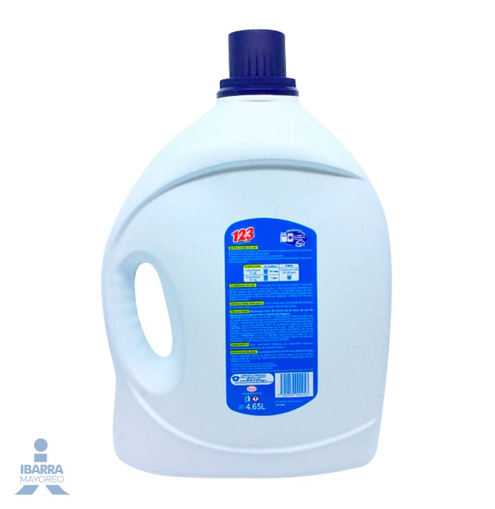 Detergente Líquido 123 Color 4.65 L