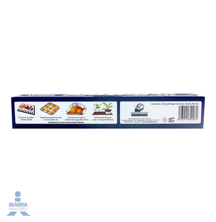 Papel Aluminio Alu Tap 50