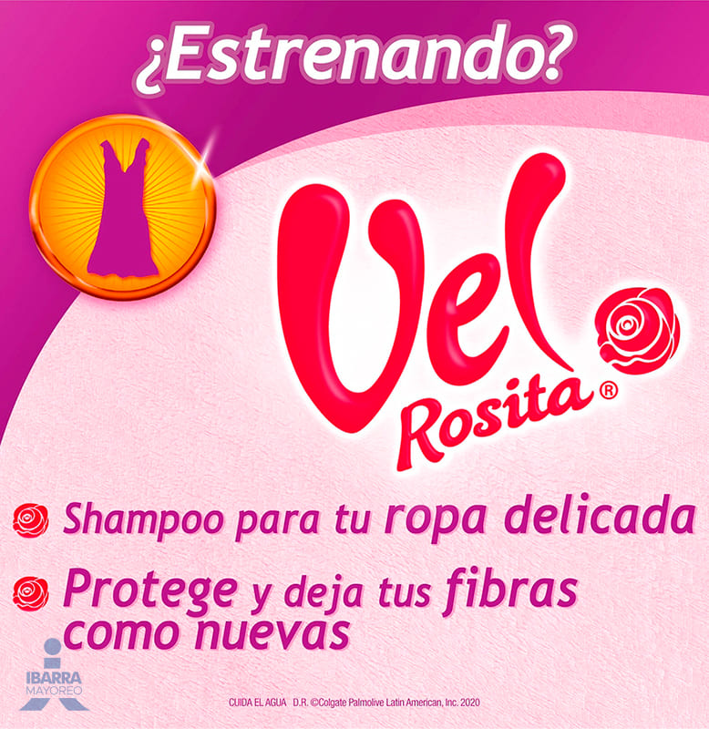 Detergente Vel Rosita Líquido 1.36 L