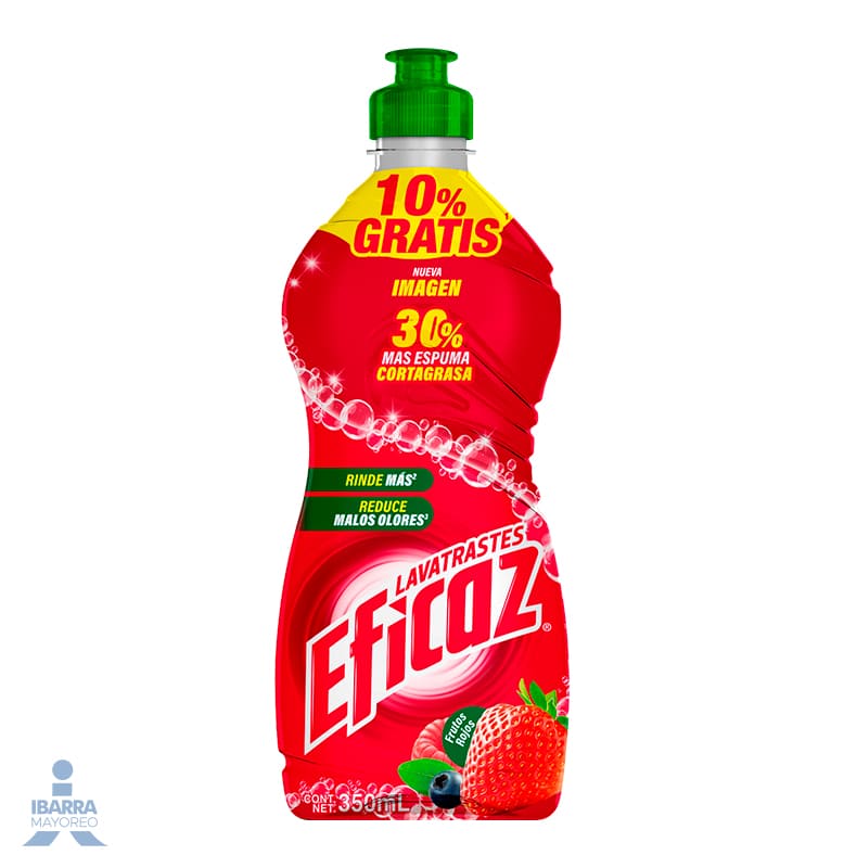 Detergente Eficaz Frutos Rojos 350 ml Oferta