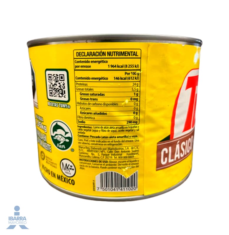 Atún en Aceite Tuny 1.880 kg
