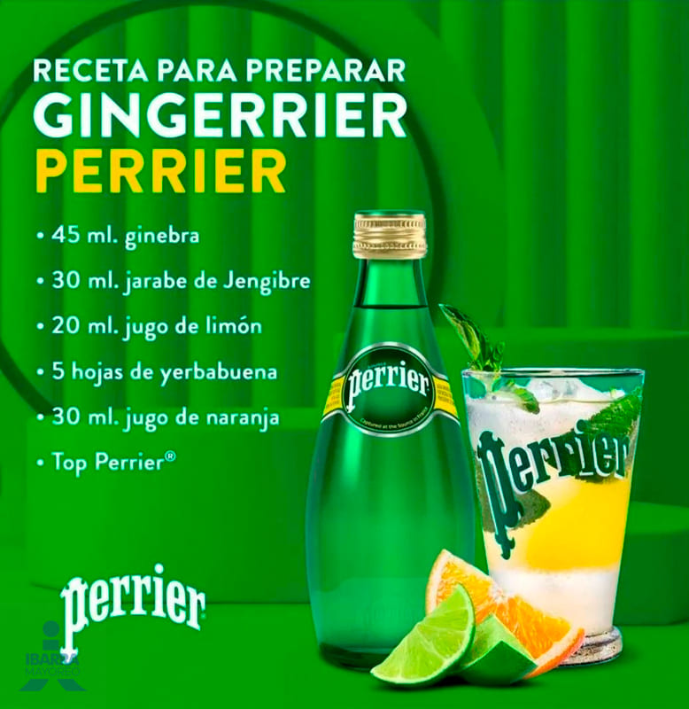 Agua Mineralizada Perrier 330 ml