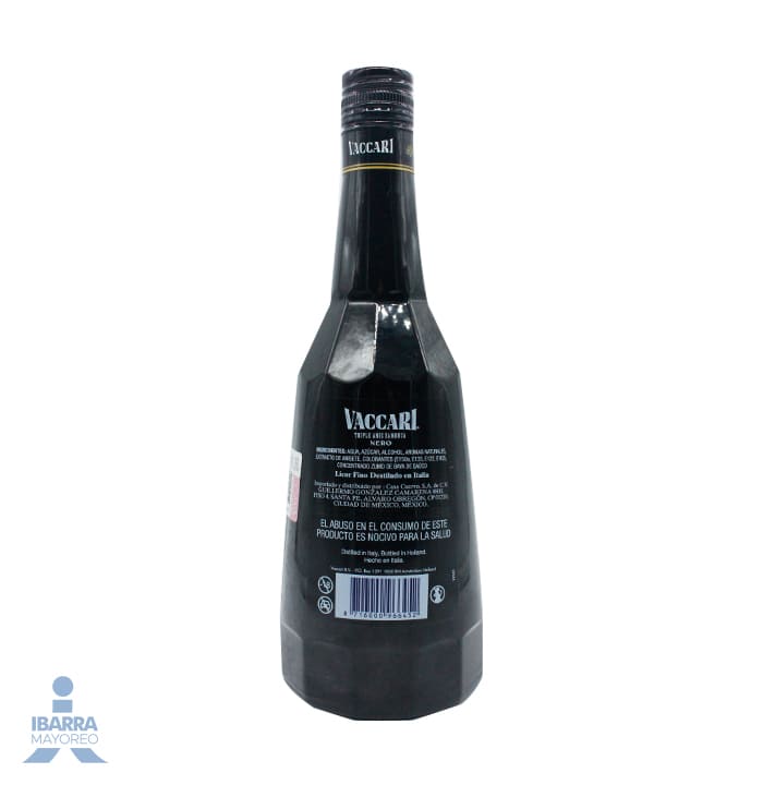 Licor de Sambuca Vaccari Nero 700 ml
