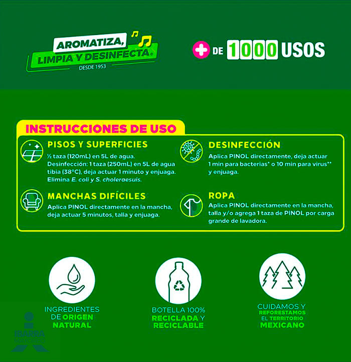 Limpiador Pinol Original 250 ml