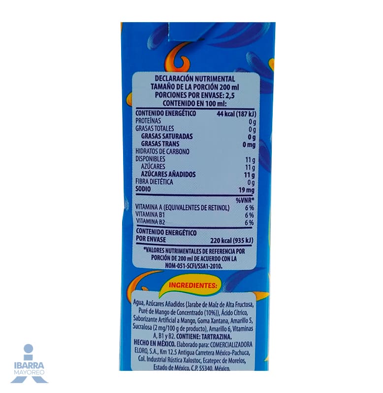 Bebida Jumex Bida Mango 500 ml