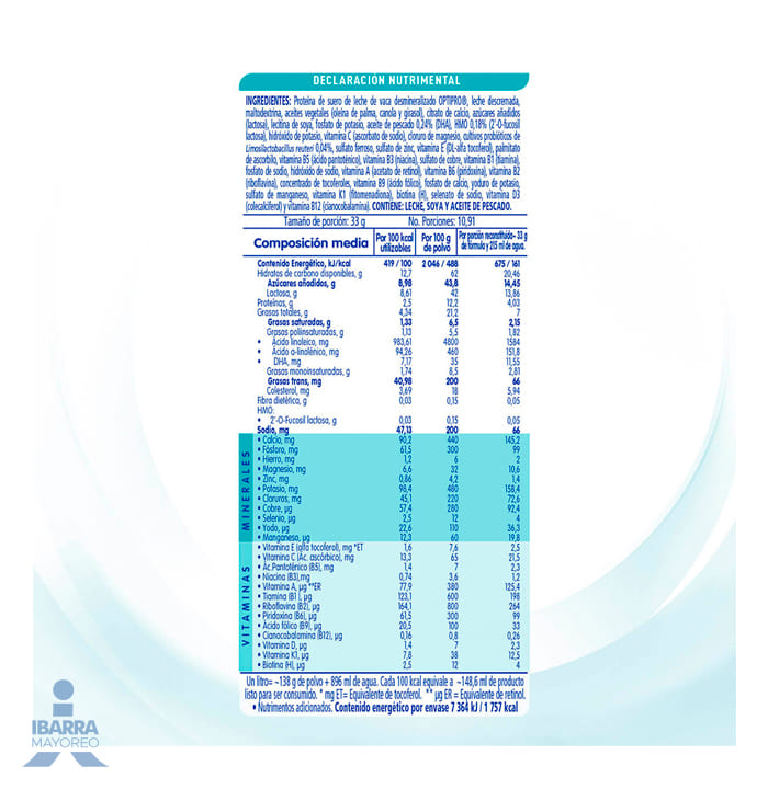 Fórmula Infantil NAN 3 OptiPro 360 g