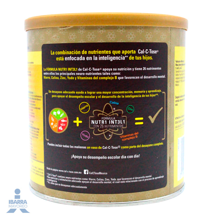 Chocolate Cal-C-Tose Lata 400 g