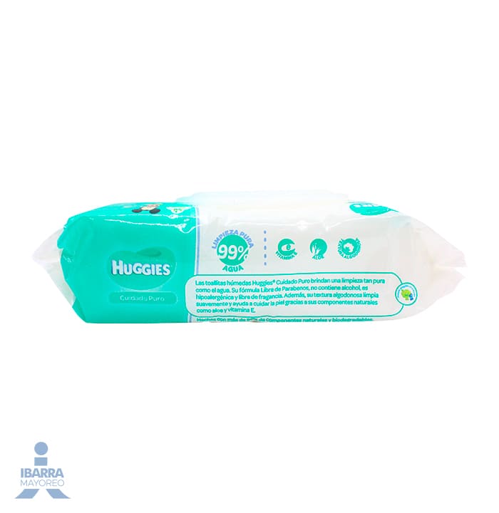 Toallitas Húmedas Huggies Repuesto 72 pzas.
