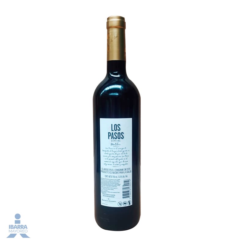 Vino Tinto Los Pasos Malbec 750 ml