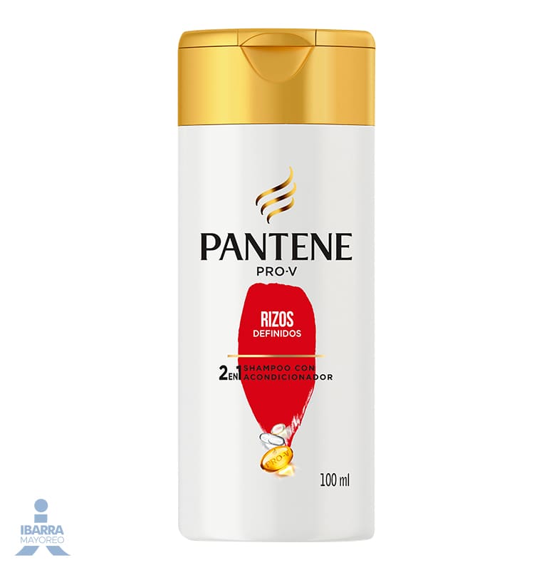 Shampoo Pantene Rizos Definidos 2 en 1 100 ml