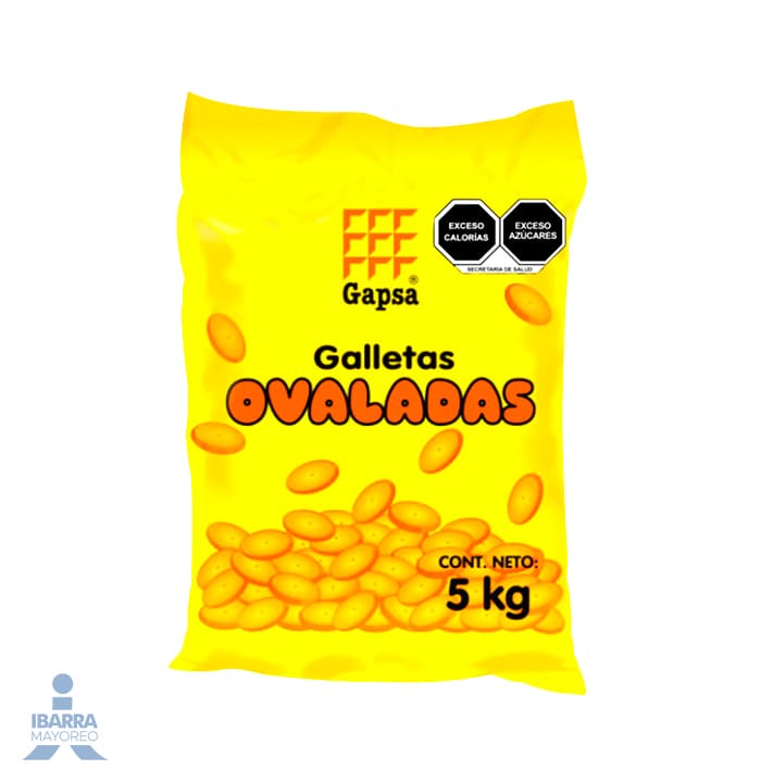 Galletas Gapsa Ovaladas 5 kg