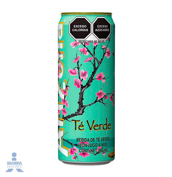 Bebida Arizona Sabor Té Verde con Miel 680 ml