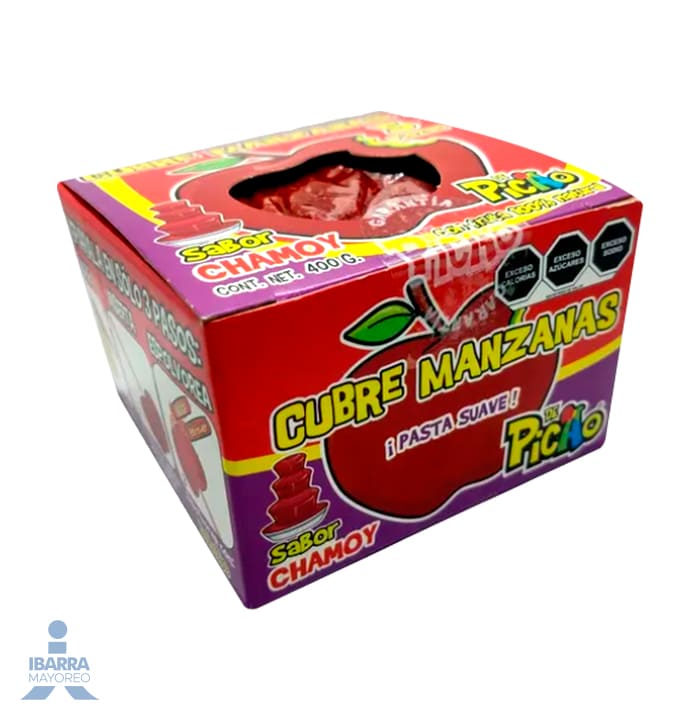Pasta Picao Cubre Manzana Sabor Chamoy 400 g