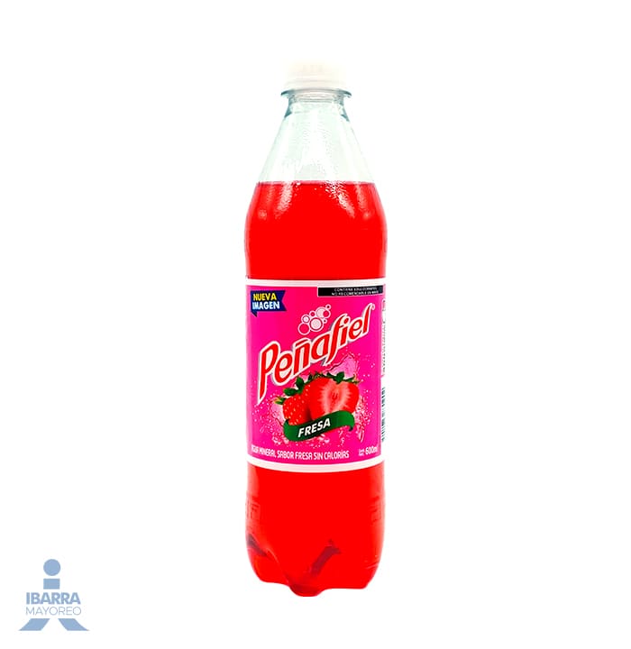 Refresco Peñafiel Fresa 600 ml