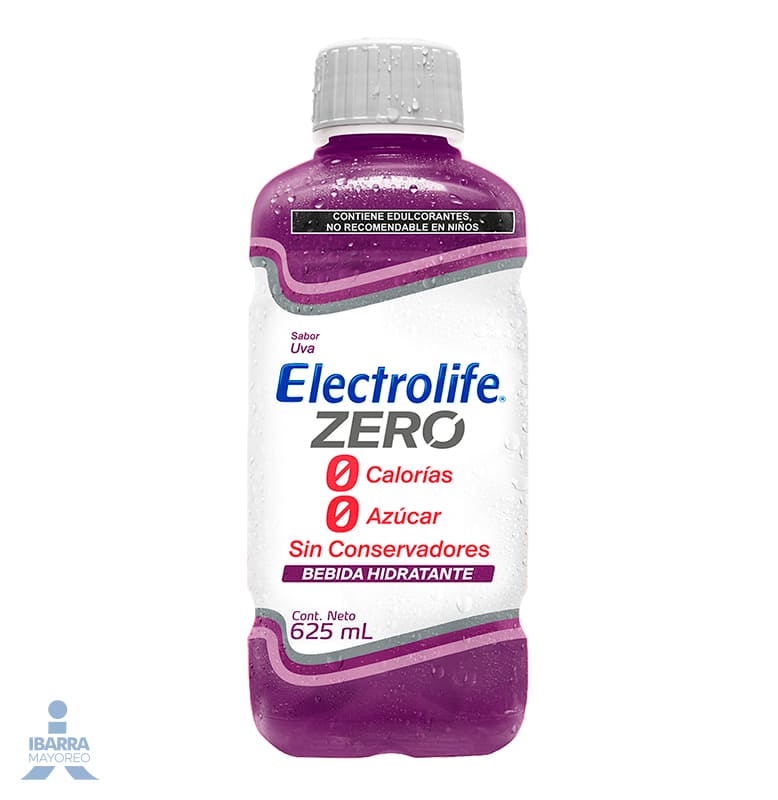 Bebida Electrolife Zero Uva 625 ml