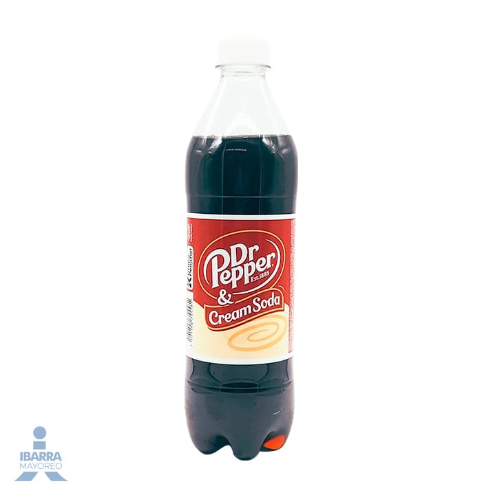 Refresco Dr Pepper & Cream Soda 600 ml