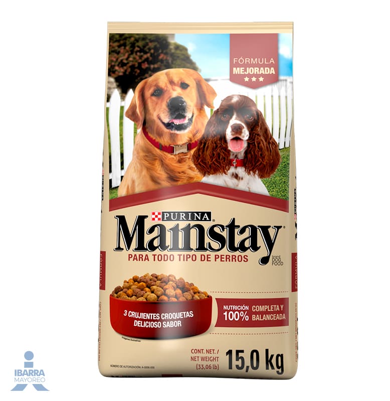 Mainstay alimento seco para perro 15 kg