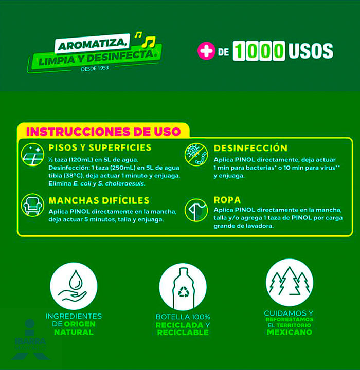Limpiador Pinol Original 2 L