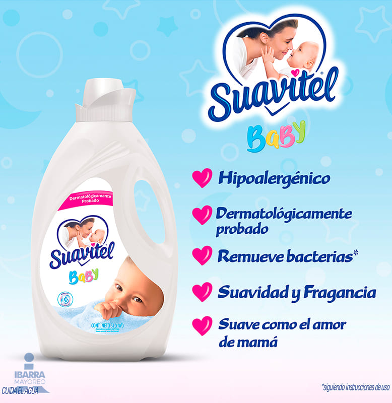 Suavizante Suavitel Baby 3 L