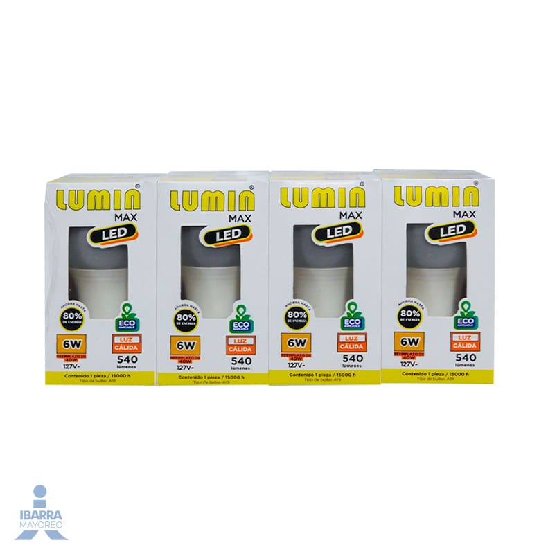 Lámpara Lumin Max Led Luz Cálida 13W