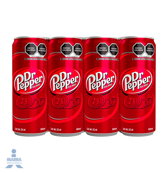 Refresco Dr Pepper Lata Delgada 355 ml
