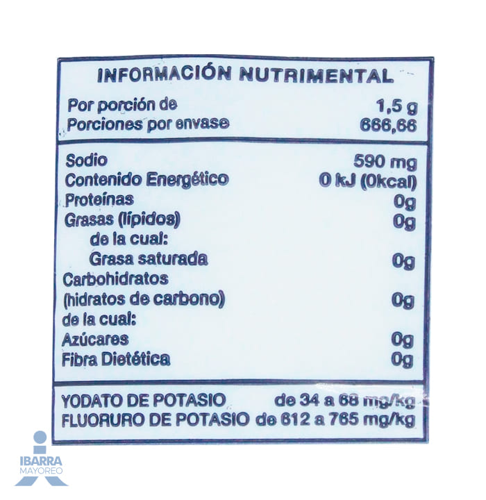 Sal Oso Blanco 1 kg