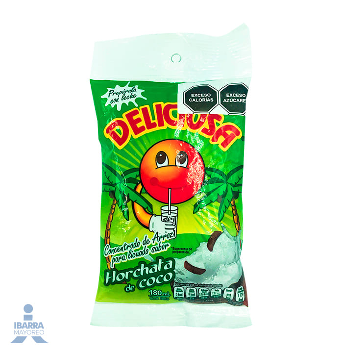 Jarabe Horchata Coco Deliciosa 180 ml