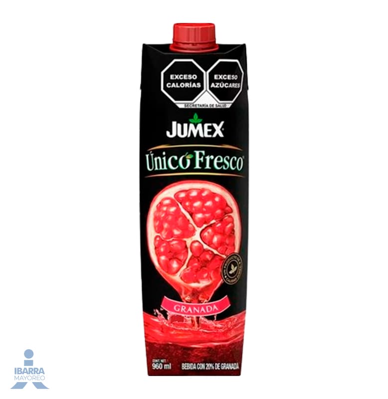Bebida Jumex Único Fresco Granada Tetra Brick 960 ml