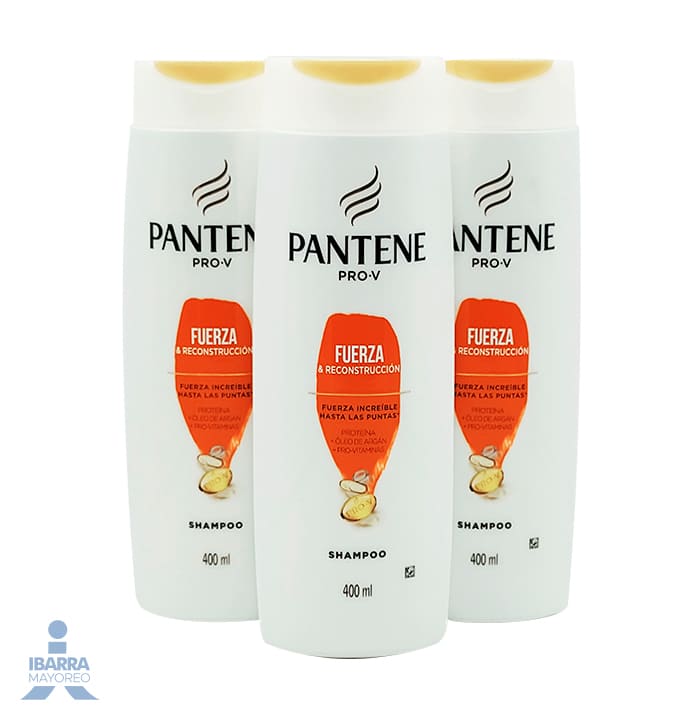 Shampoo Pantene Fuerza y Reconstrucción 400 ml
