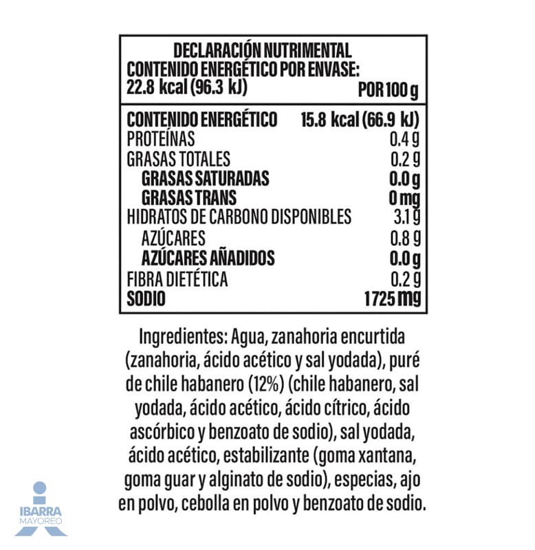 Salsa Picante Búfalo Habanero Líquida 144 g
