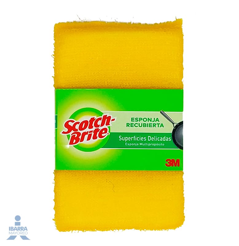 Fibra Scotch Brite Esponja Recubierta Colores