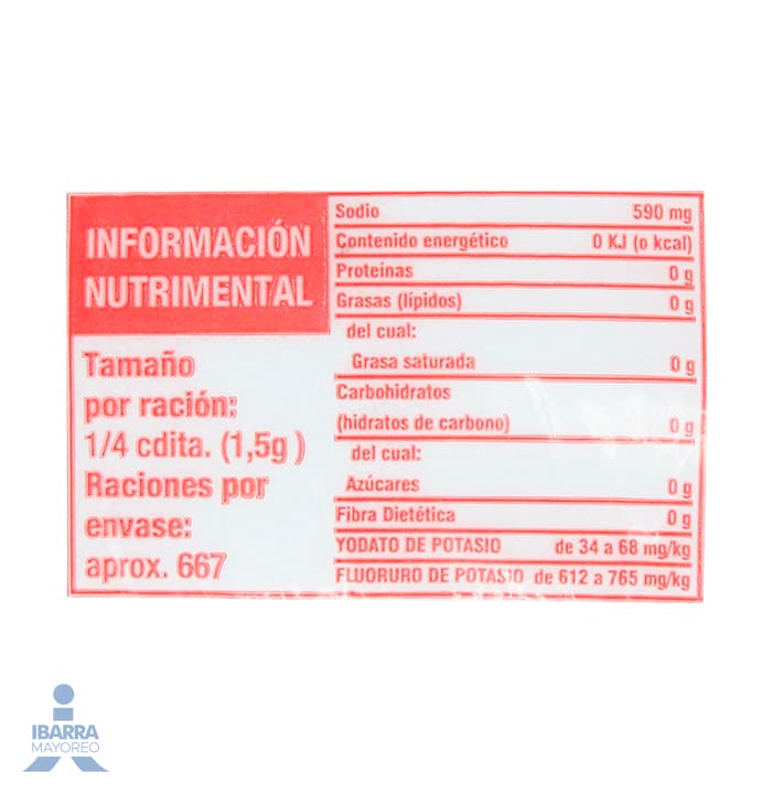Sal La Nuestra Bolsa 10/1 kg