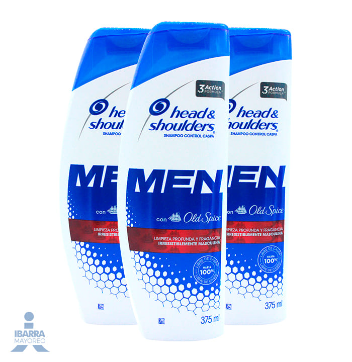 Shampoo Head & Shoulders Old Spice Hombre 375 ml