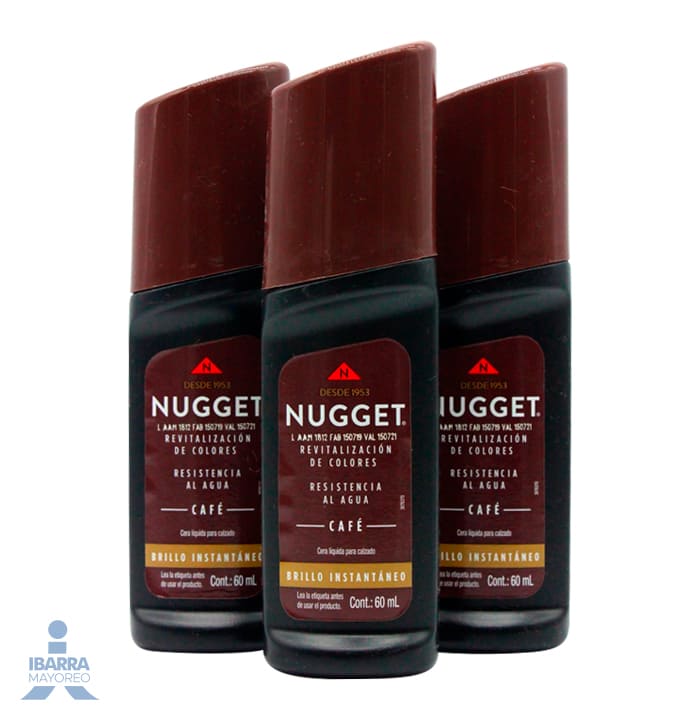 Cera Líquida Nugget Café Marrón 60 ml