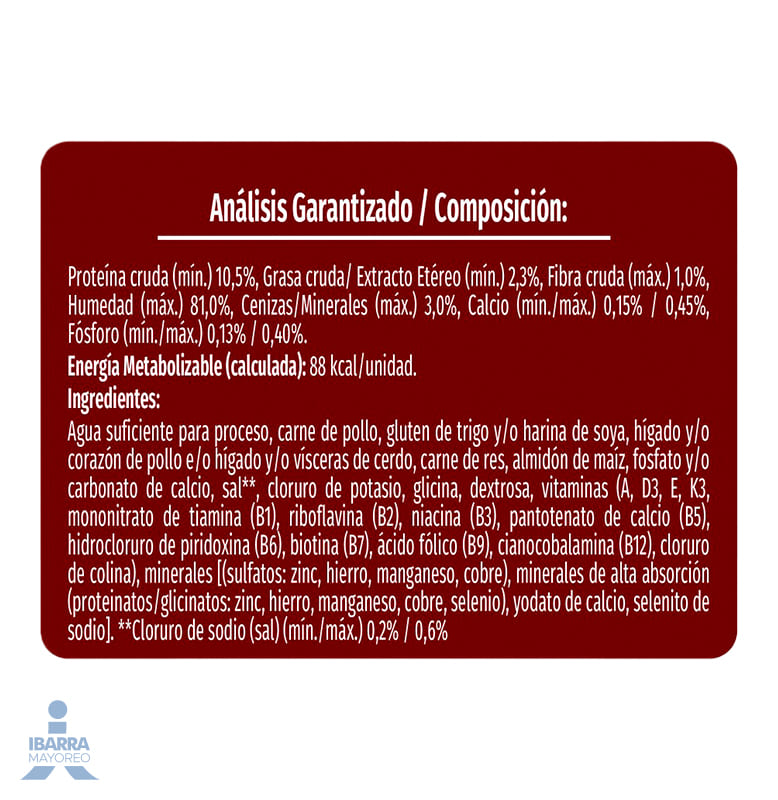 Alimento Purina Dog Chow Minis y Pequeños Carne 100 g
